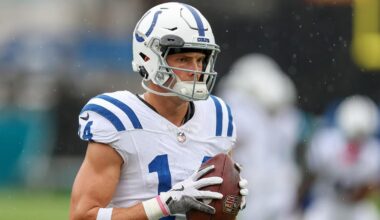 Colts' Alec Pierce stunned as NFL's most explosive WR in 2024, looks to level up on precipice of free agency