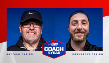 Clarence's Mark Layer, Webster Schroeder’s Ian Insley recognized as 2025 Girls Flag Football Coach of the Year