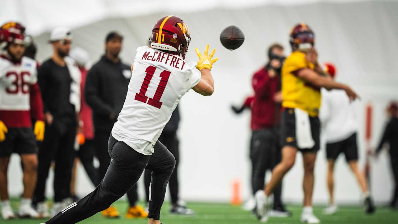 Luke McCaffrey targets growth in Year 2 with Commanders