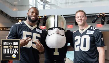 Saints players give back with youth camp, WWII Museum Family Day