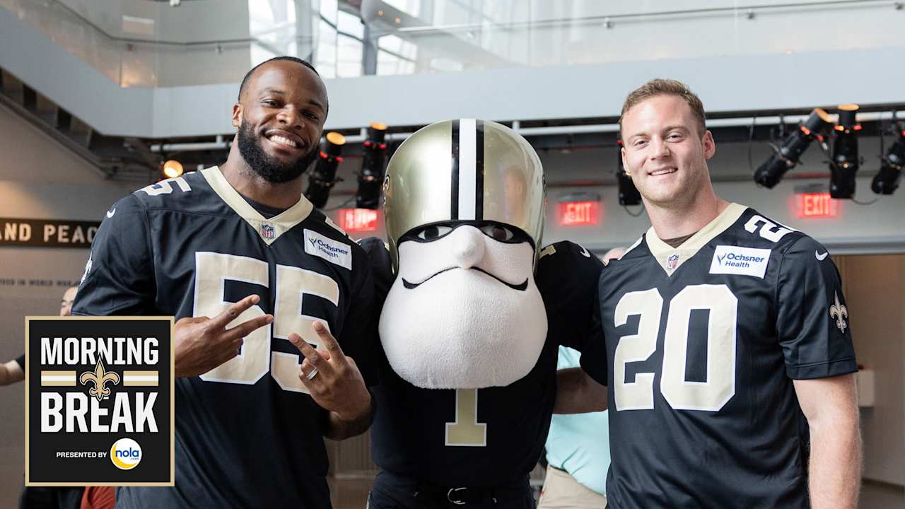 Saints players give back with youth camp, WWII Museum Family Day