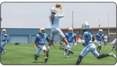 Herbert, Chargers Offense Thrive in Red Zone on Final Day of Minicamp