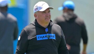 Chargers' WR corps 'night and day' different than last year