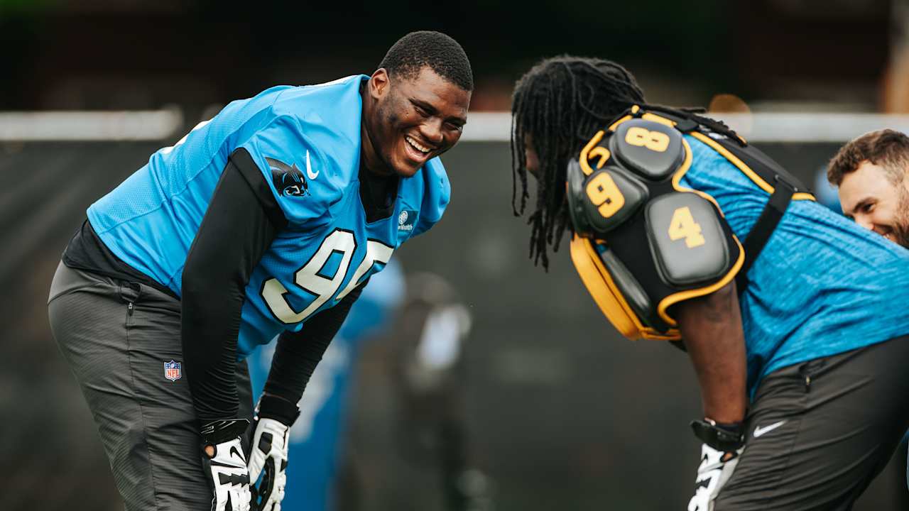 Derrick Brown's teammates hear the jokes, but they mostly see the work