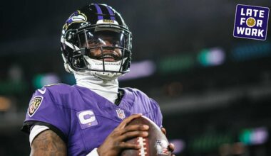 Eric DeCosta Gives Update on Lamar Jackson Contract Extension Talks | Late for Work - Baltimore Ravens