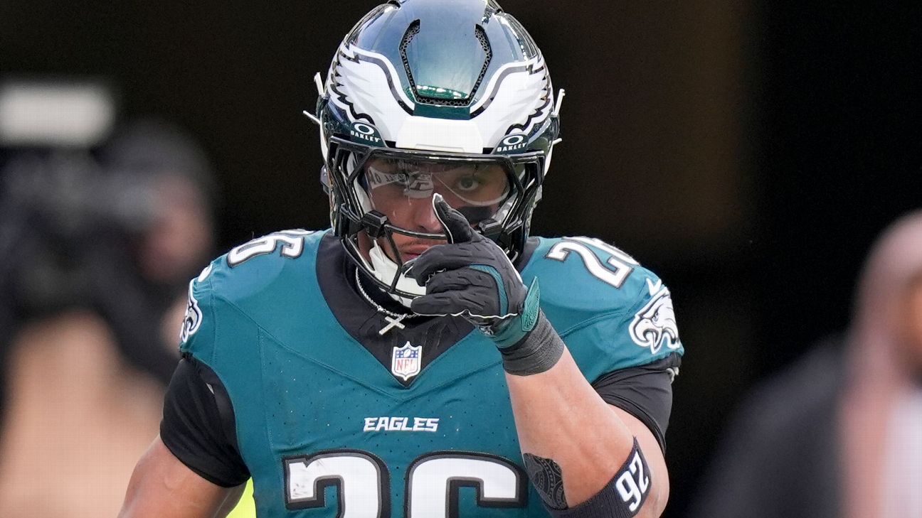 Eagles' Saquon Barkley is entering his prime