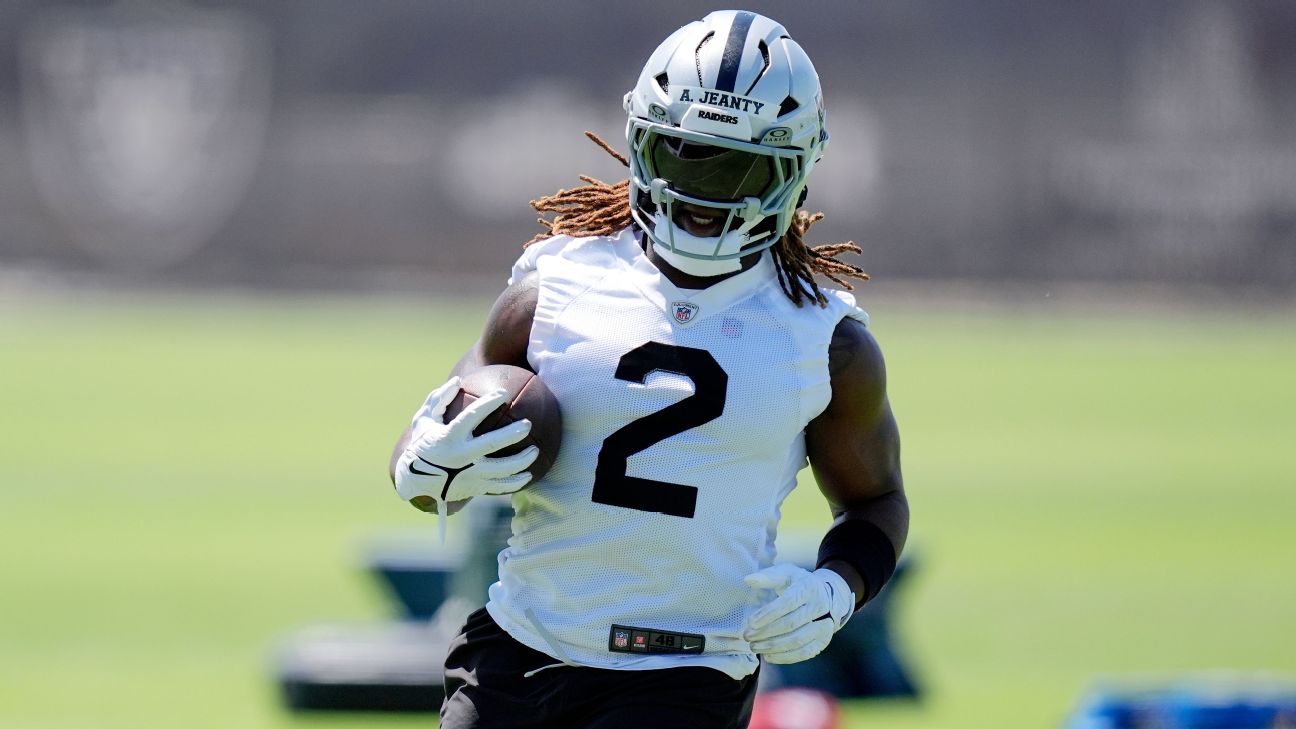Raiders praise 'coachable' Ashton Jeanty at minicamp