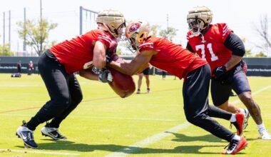 Refreshed 49ers setting tone early after missing playoffs in 2024