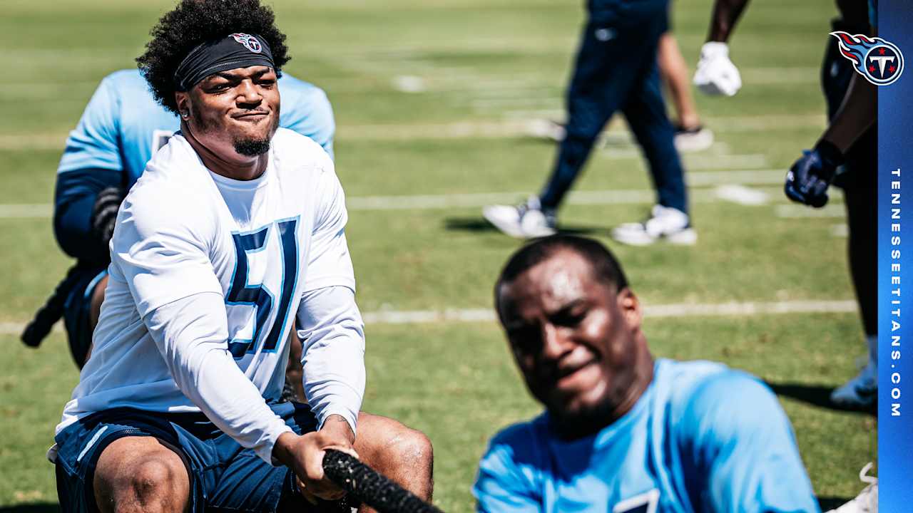 Titans LB Cedric Gray Motivated, and Ready to Compete for Starting Job in Year 2