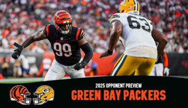 Bengals 2025 Opponents: Green Bay Packers