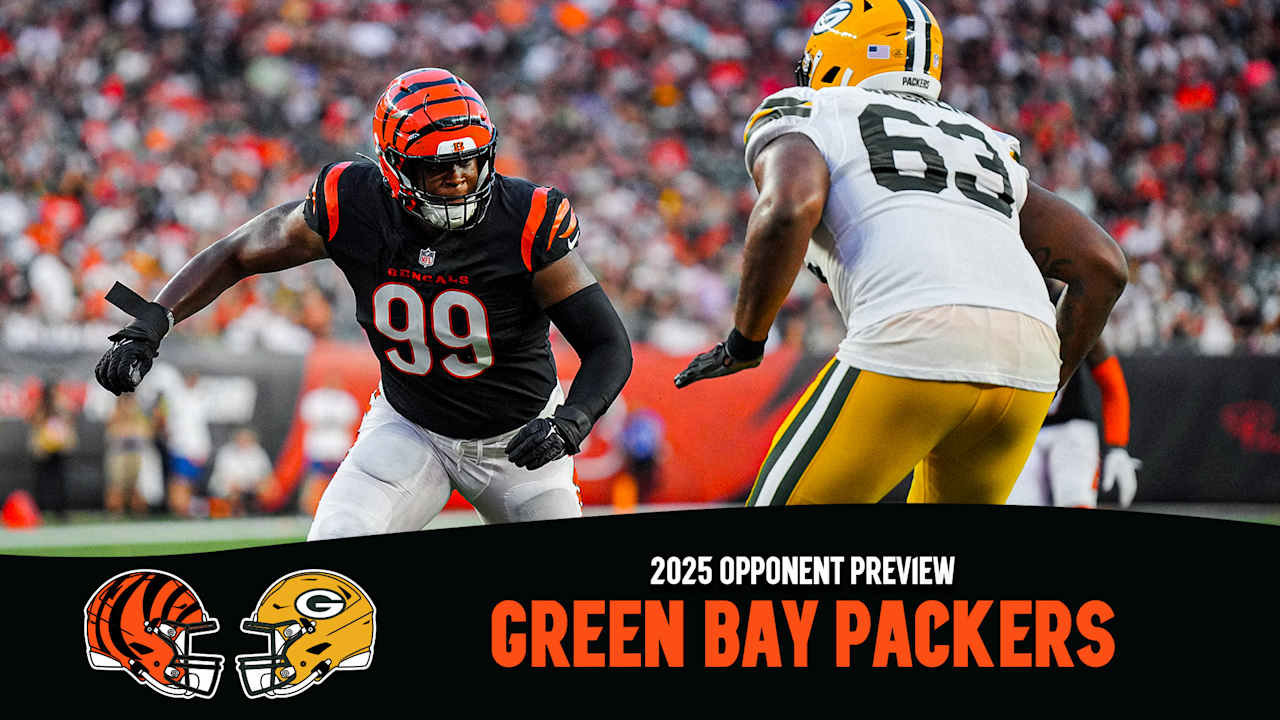 Bengals 2025 Opponents: Green Bay Packers