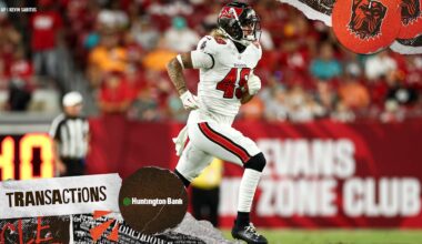 Browns sign TE Sal Cannella and waive TE Tre' McKitty