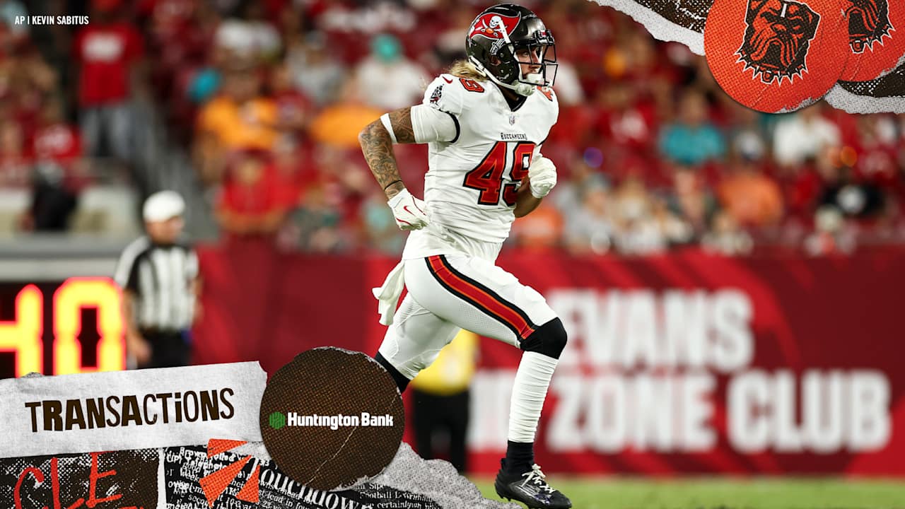 Browns sign TE Sal Cannella and waive TE Tre' McKitty