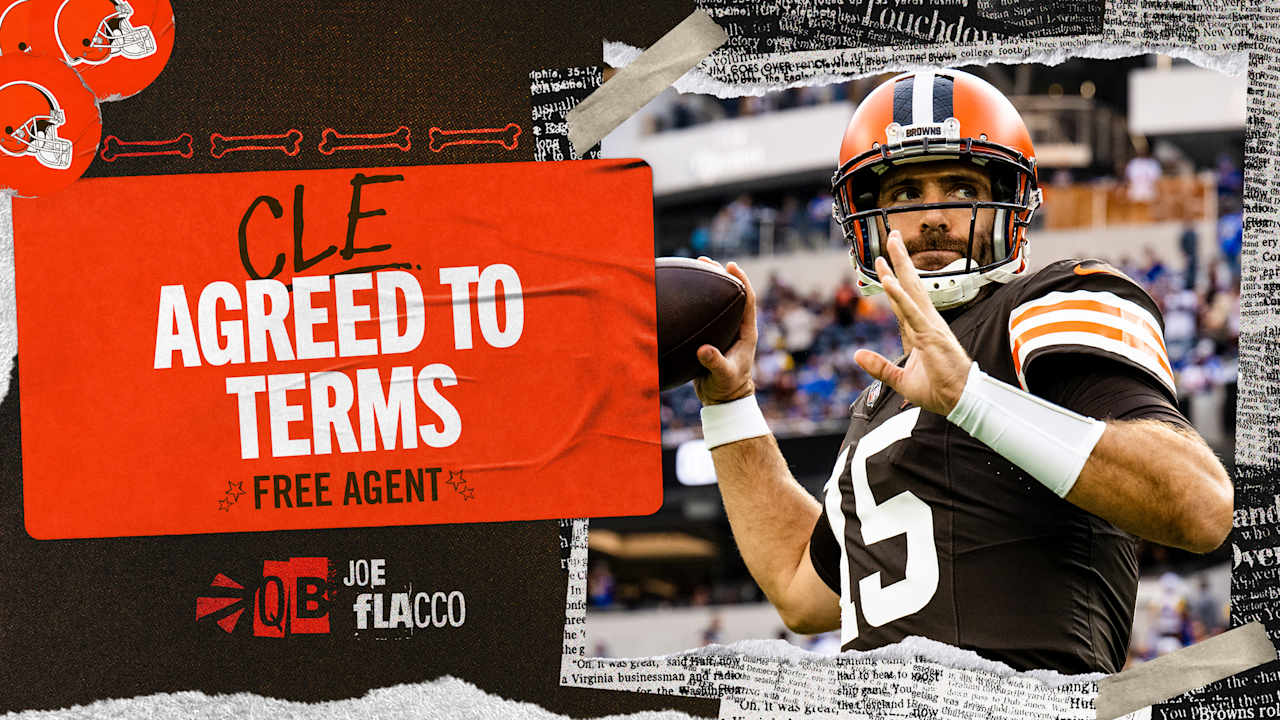 Browns agree to terms with QB Joe Flacco