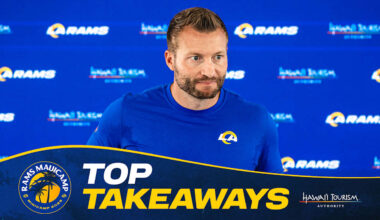 Alaric Jackson update, latest on Kyren Williams extension talks and Jalen Ramsey