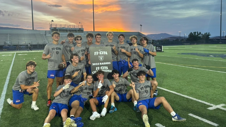 Reno wins Las Vegas Raiders 11-ON 7-on-7 passing title