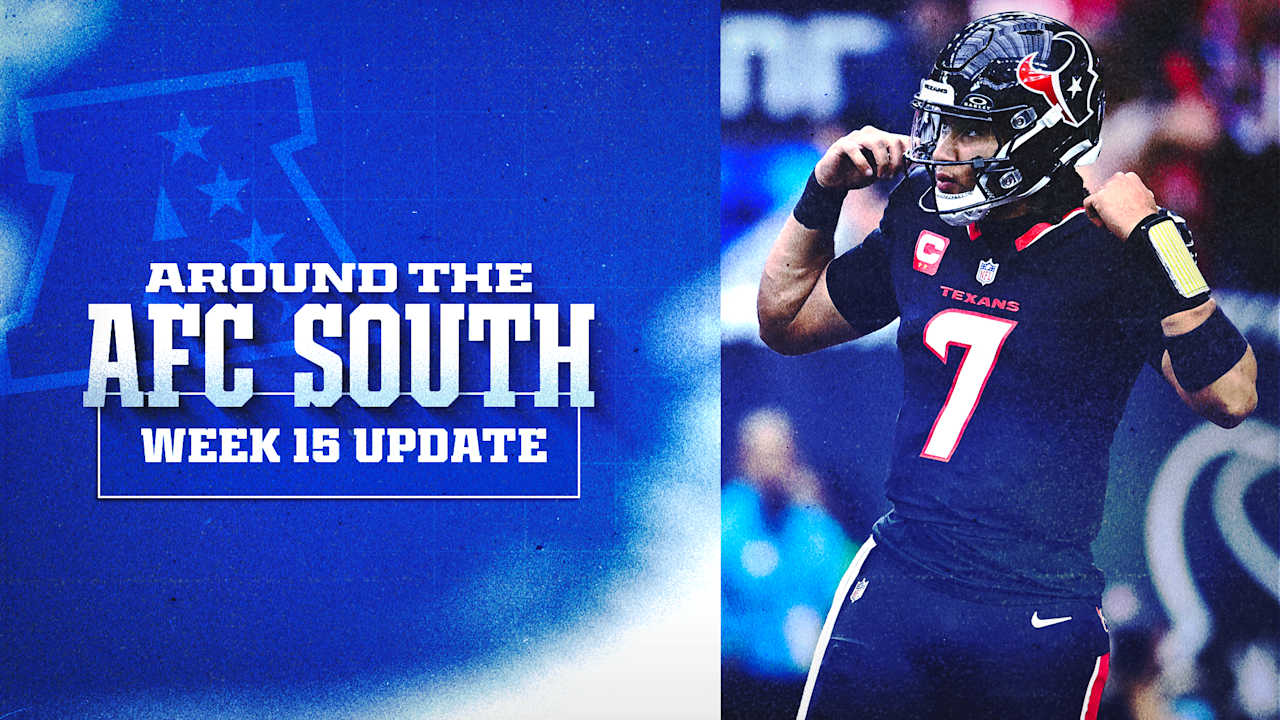 Texans clinch division, Jaguars and Titans lose in Week 15