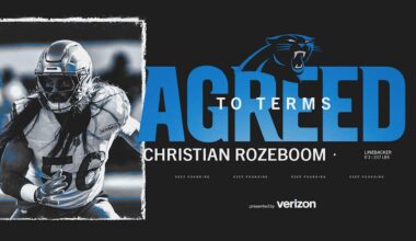 Panthers agree to terms with linebacker Christian Rozeboom
