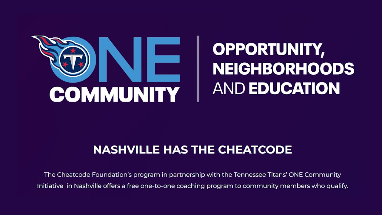Titans’ ONE Community Launches “Victory Over Stigma” Mental Health Initiative