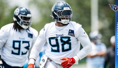 Twenty Pounds Lighter, Titans DL Jeffery Simmons Could Still Be Seen – and Heard – in His Return for Minicamp