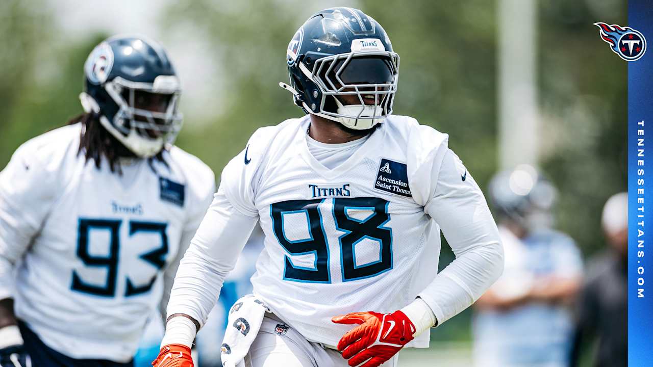 Twenty Pounds Lighter, Titans DL Jeffery Simmons Could Still Be Seen – and Heard – in His Return for Minicamp