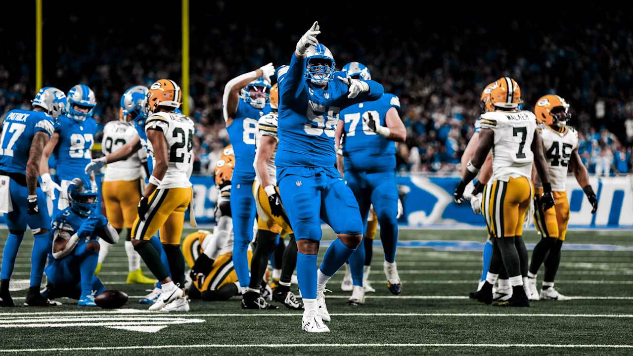 Detroit Lions clinch playoff berth with 34-31 win over Green Bay Packers