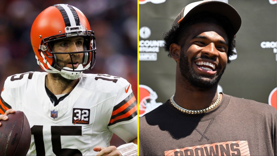 Sanders has been paying his dues to Cleveland's vets since arriving with the Browns