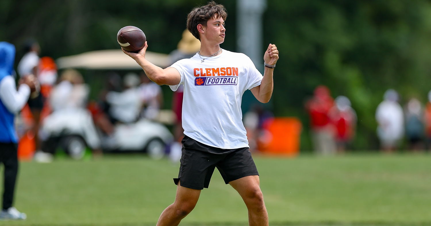 Quarterbacks and hand grenades: Swinney camp rolls on