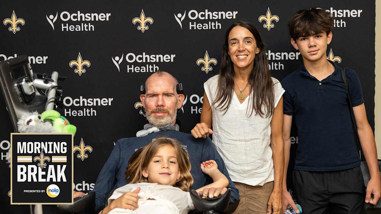 Saints Hall of Fame honors Steve Gleason with Courage Award
