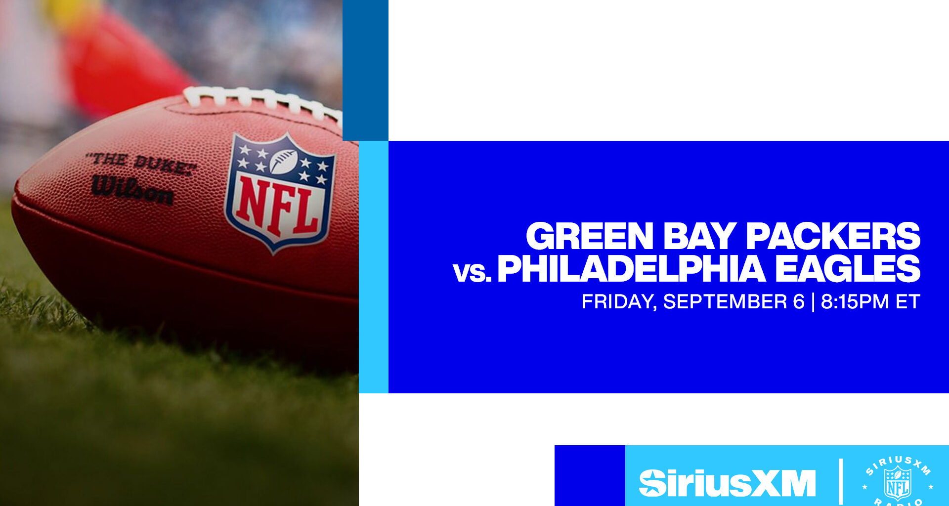 Listen Live: Green Bay Packers vs. Philadelphia Eagles (9/6/24)