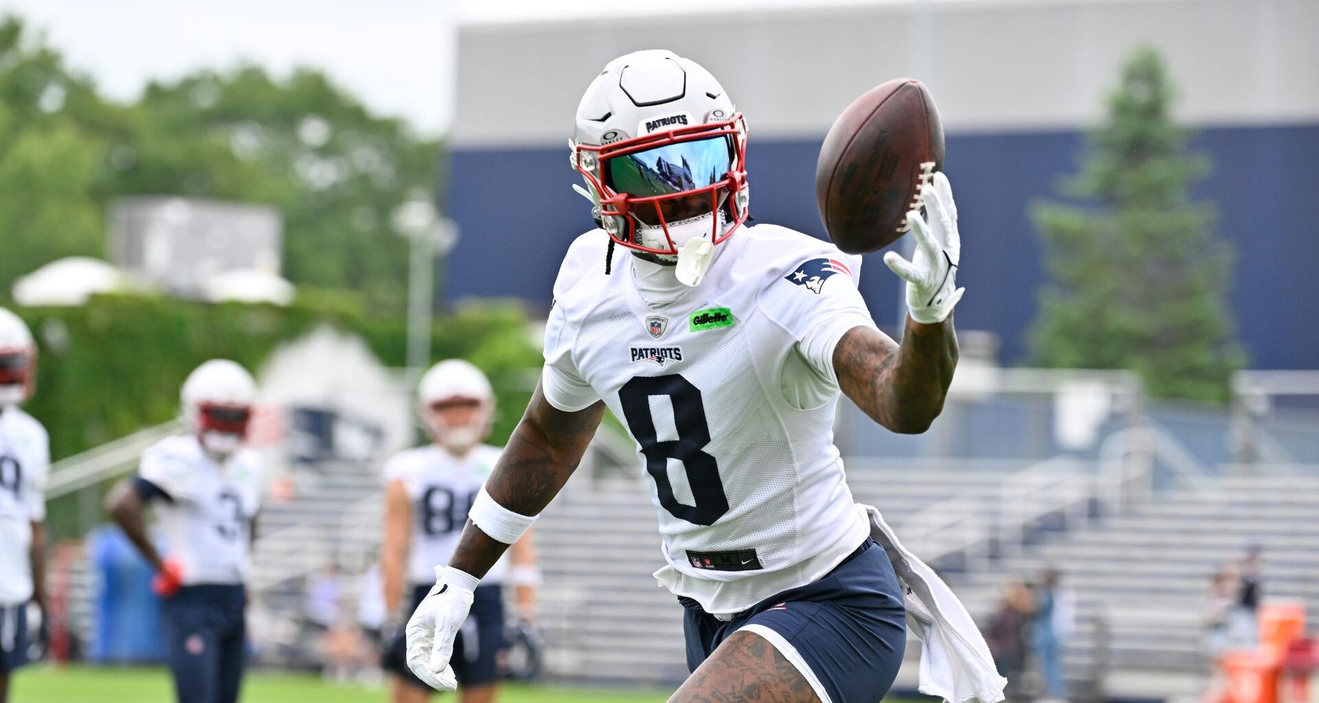 Patriots Fans (And Drake Maye) Won't Appreciate PFF's WR Rankings