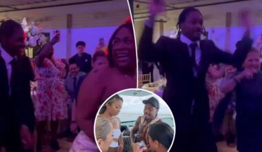 Stefon Diggs parties sister's wedding after boat video controversy
