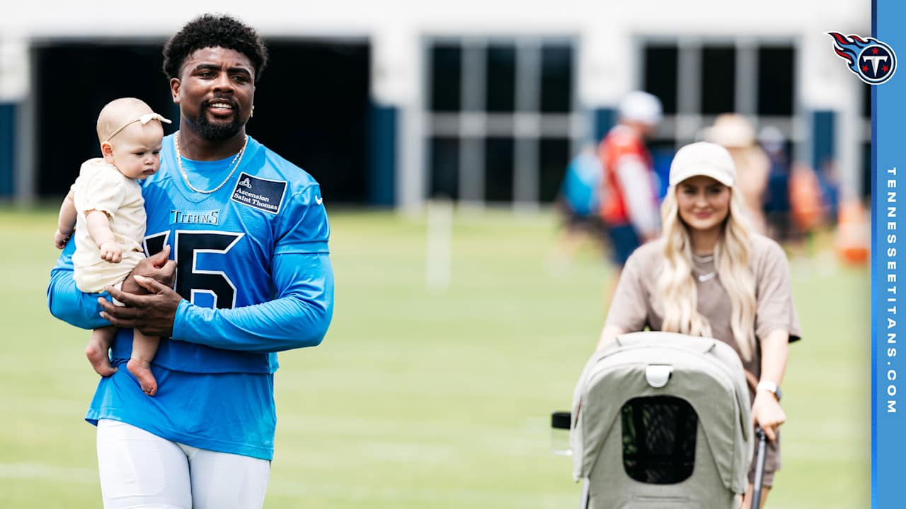 Titans WR Treylon Burks Buoyed By Faith, Family, as He Works His Way Back From ACL Injury