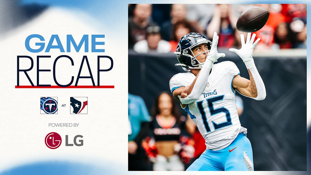 "Just the Titans" Strike Oil, Take Back Houston With a 32-27 Win Over the Texans