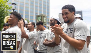 Saints rookies continue touring New Orleans