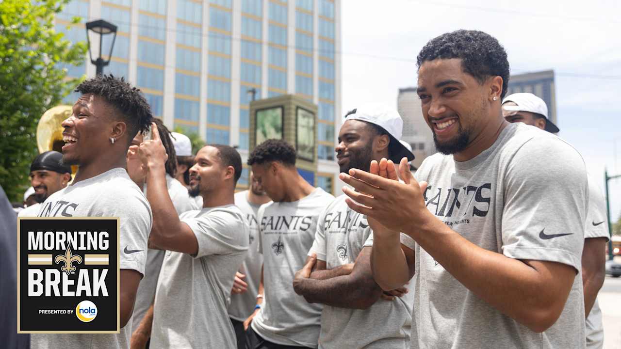 Saints rookies continue touring New Orleans