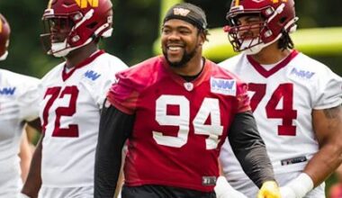 Pictures, videos, news, and notes from the Washington Commanders OTAs