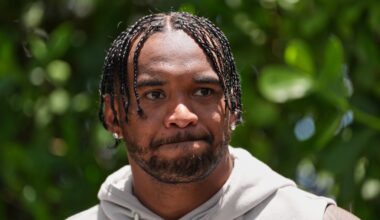 Dolphins' Tua Tagovailoa works to protect himself in 2025