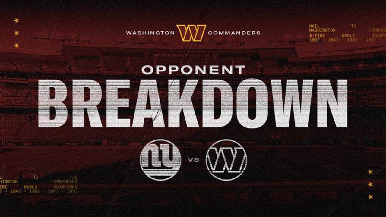 2025 opponent breakdown | New York Giants