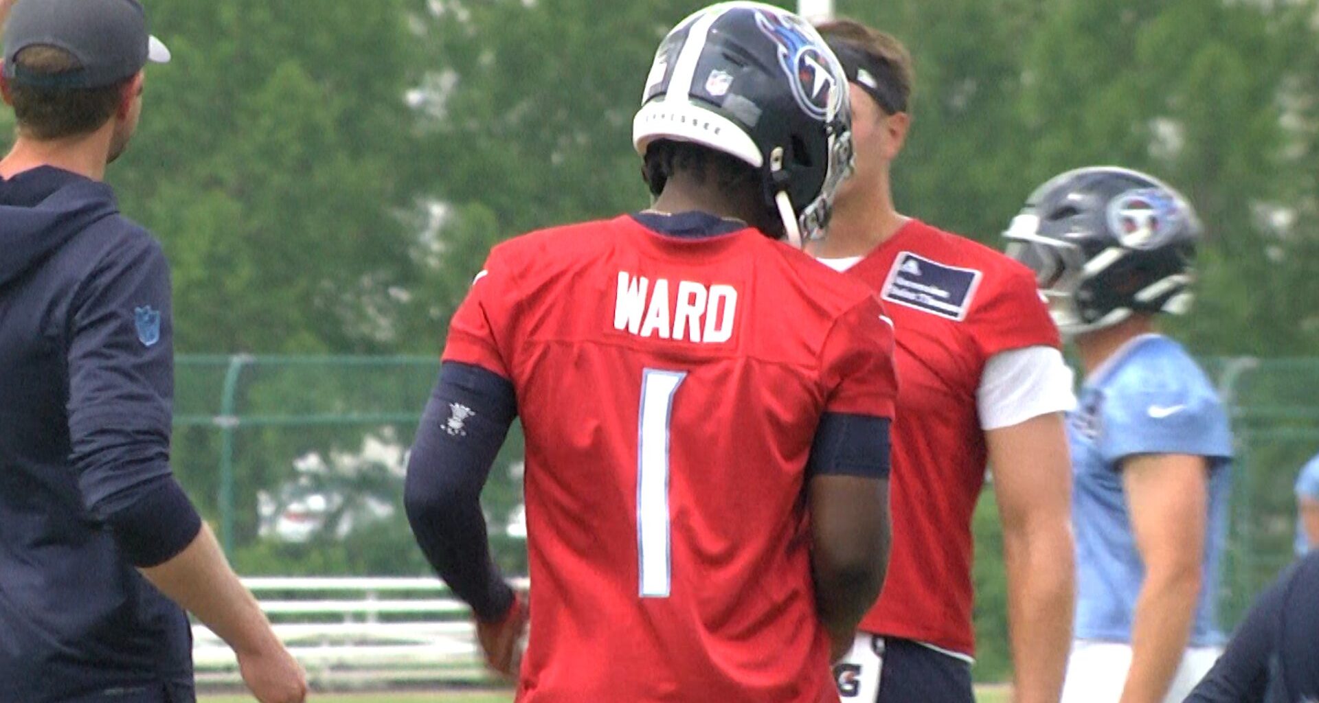 Ward continues to grow during week two of Titans OTA's