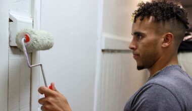 New Orleans Saints tackle community service project to help refurbish Trinity Community Center