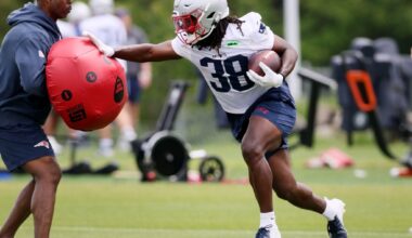 Rhamondre Stevenson grateful for support from Patriots coaches while away