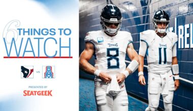 Six Things to Watch for the Titans in Sunday's Season Finale vs the Texans