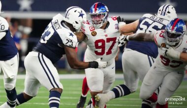 Dexter Lawrence, Theo Johnson go to IR; Giants sign DL Cory Durden from Rams practice squad