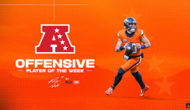 QB Bo Nix named AFC Offensive Player of the Week following win over Falcons