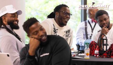 Pro Summit helps Falcons players of past and present prepare for future