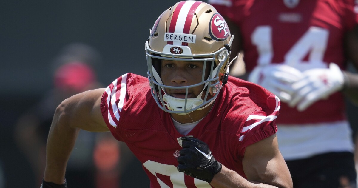 Ex-Griz Junior Bergen looks to make most of chance with 49ers