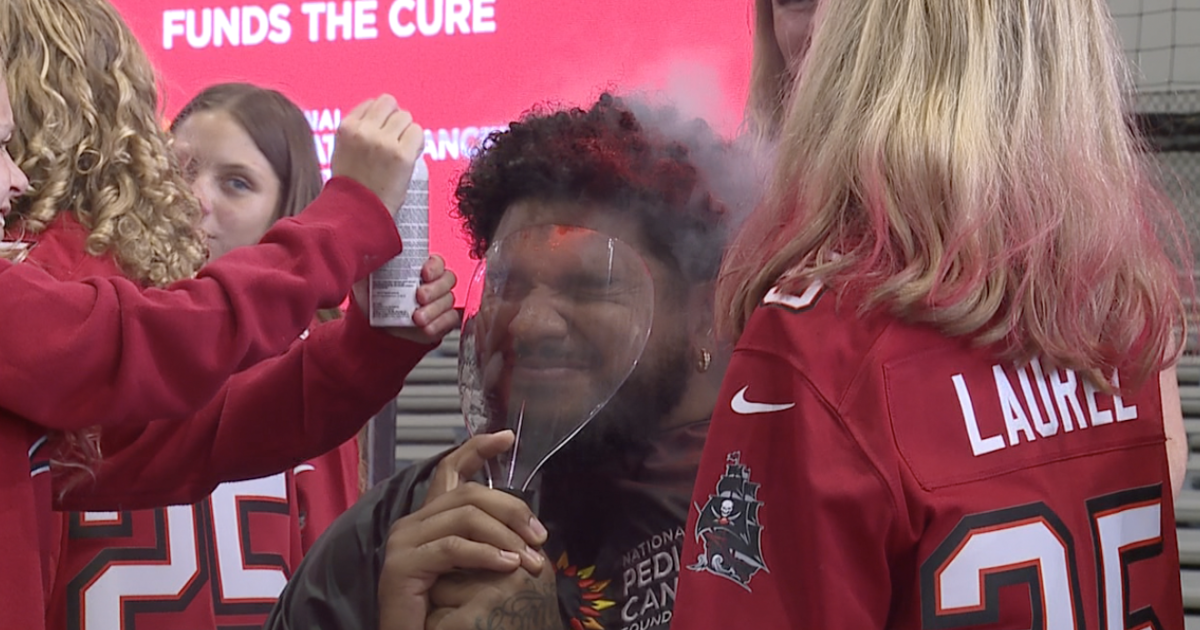 Bucs team up with National Pediatric Cancer Foundation