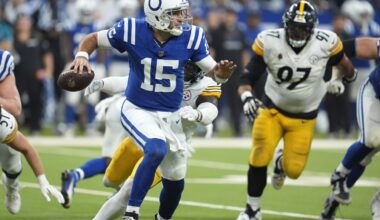Joe Flacco relieves injured Anthony Richardson and helps Colts hold off Steelers 27-24
