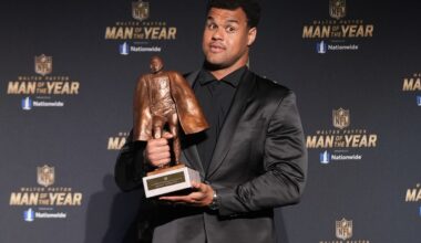 Jaguars' Arik Armstead wins Walter Payton Man of the Year at the NFL Honors event